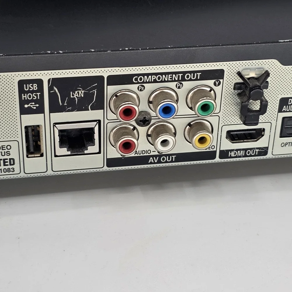 Samsung BD-P1590 Blu-ray Disc Player With Remote & HDMI Cable Tested Works